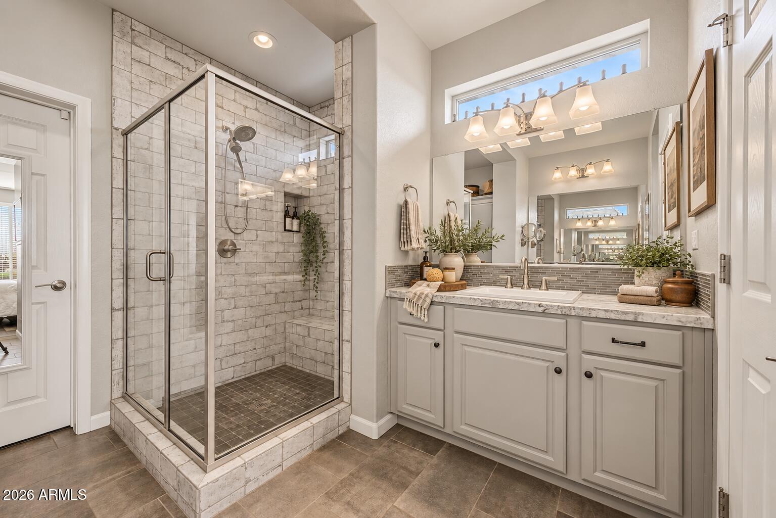 3840 Gold Ridge Road Wickenburg, AZ 85390 - Photo 14 of 22 Large walk-in shower