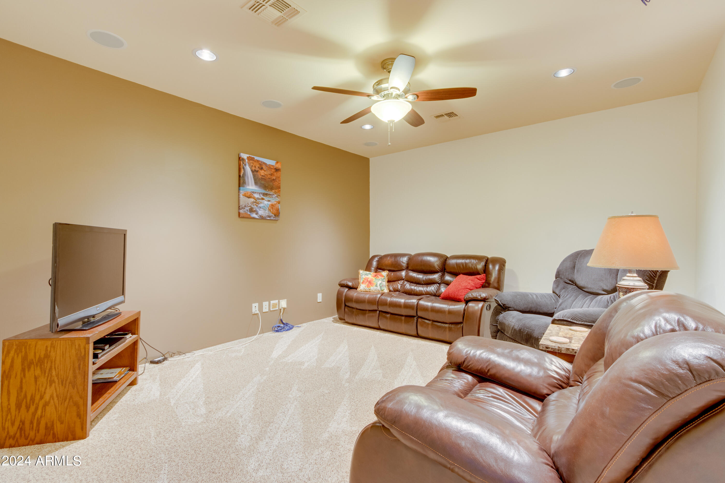 115 East Summerside Road Phoenix, AZ 85042 - Photo 19 of 79 Basement Media Room