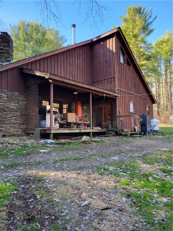 607 Kilkenny Road Unadilla, NY 13849 - Photo 37 of 42 rear porch