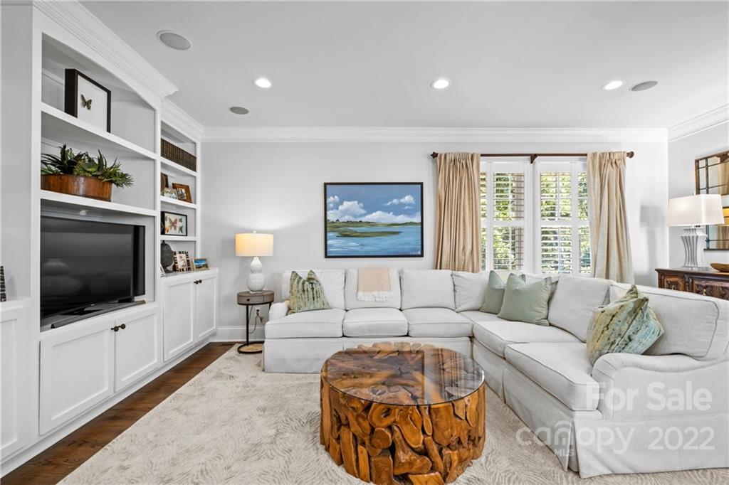 2156 Colony Road Charlotte, NC 28209 - Photo 23 of 46 a living room with furniture and a flat screen tv
