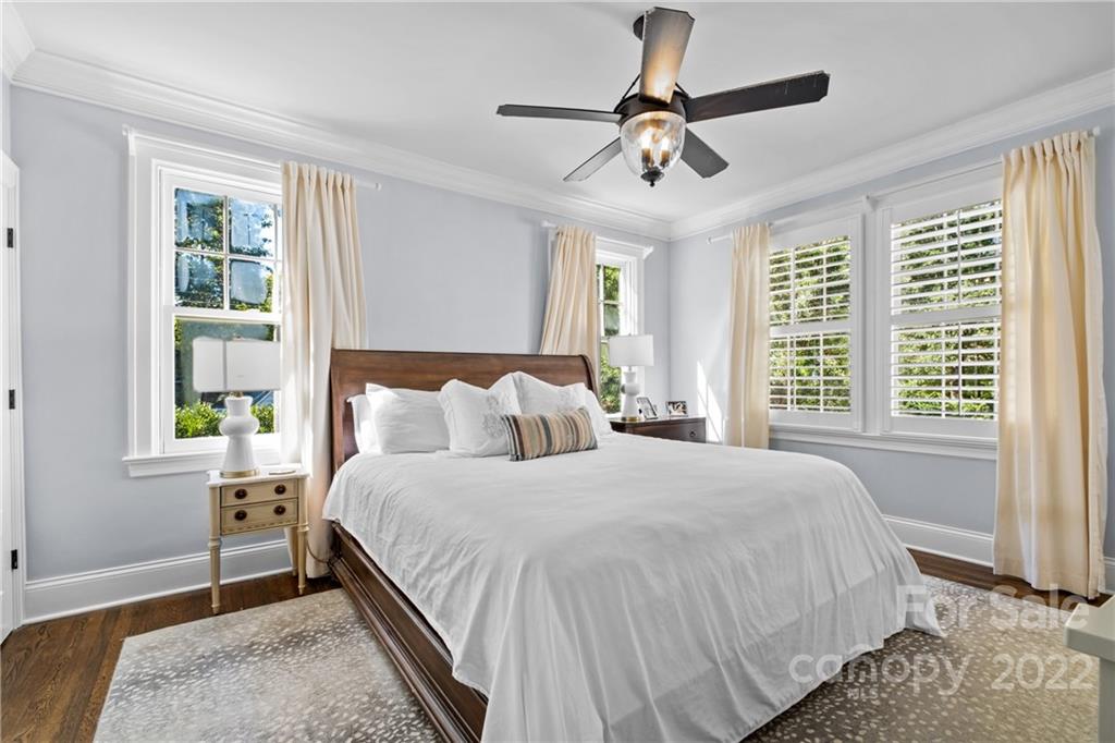 2156 Colony Road Charlotte, NC 28209 - Photo 26 of 46 a bedroom with a bed furniture and a window