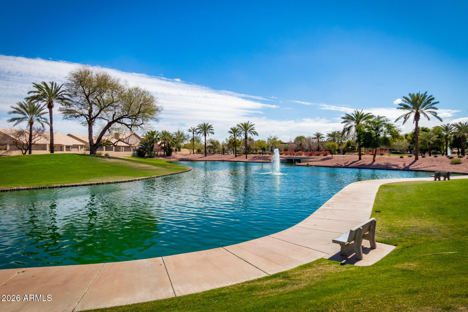 4313 East Desert Trumpet Road Phoenix, AZ 85044 - Photo 6 of 75 Community Lake Walking Path