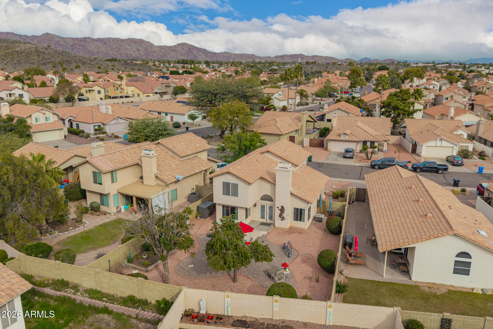 4313 East Desert Trumpet Road Phoenix, AZ 85044 - Photo 71 of 75 Aerial Drone Photos