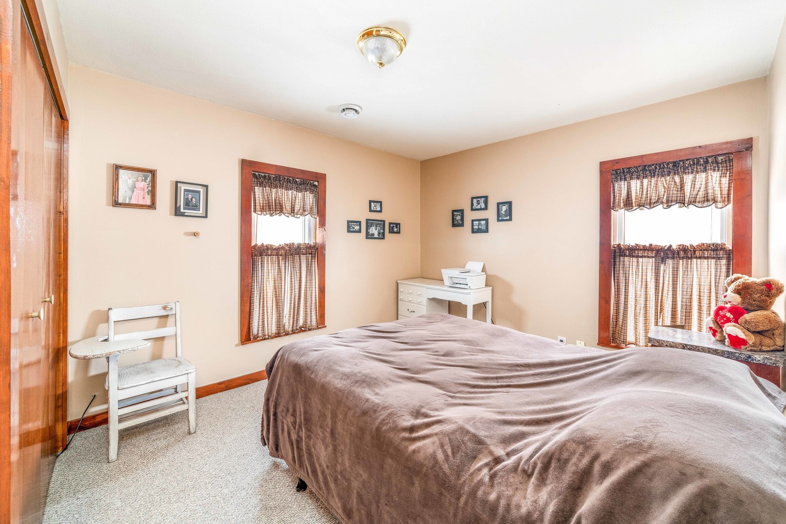 3478 Chicago Road Paw Paw, IL 61353 - Photo 21 of 49 a bedroom with a bed and a window