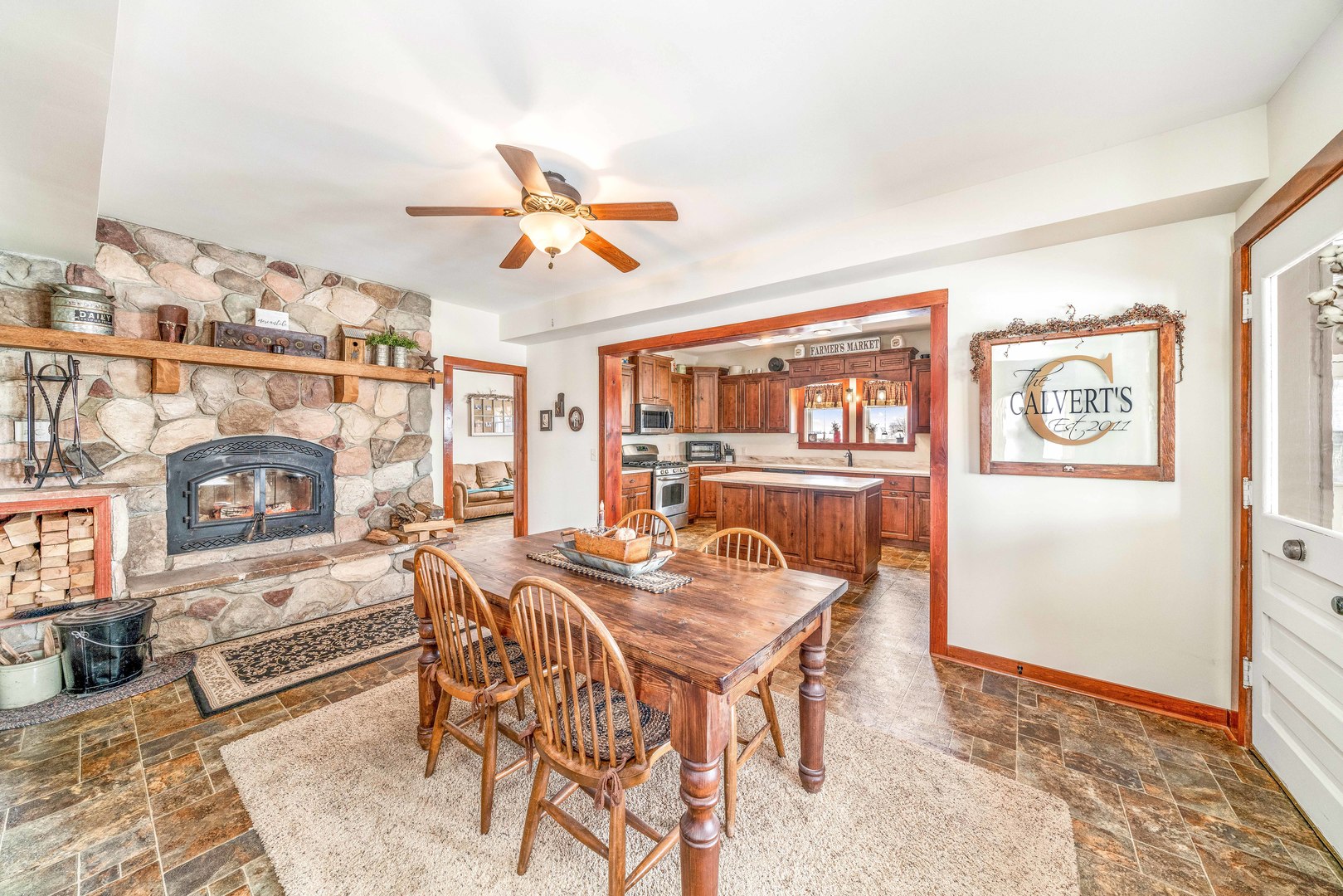 3478 Chicago Road Paw Paw, IL 61353 - Photo 10 of 49 a dining room with furniture and window