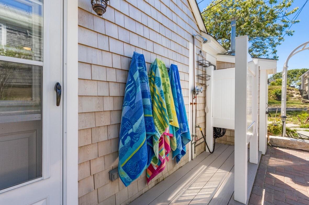 241 Old Wharf Road, Unit 162 Dennis Port, MA 02639 - Photo 17 of 25 Outdoor shower