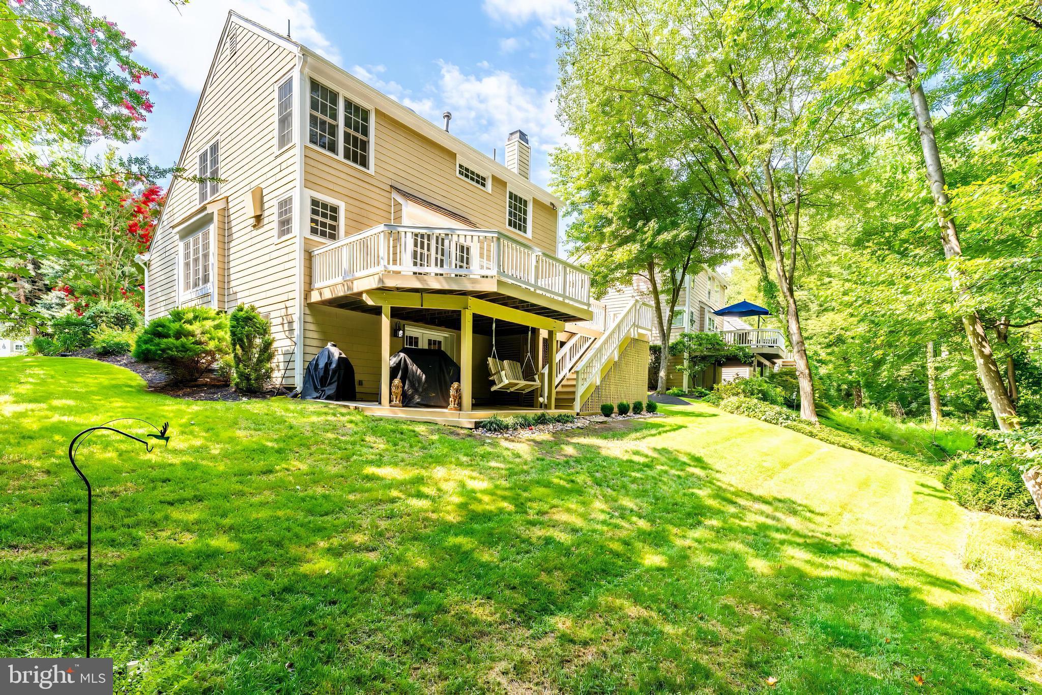1248 Lamplighter Way Reston, VA 20194 - Photo 54 of 64 a view of a house with backyard and garden