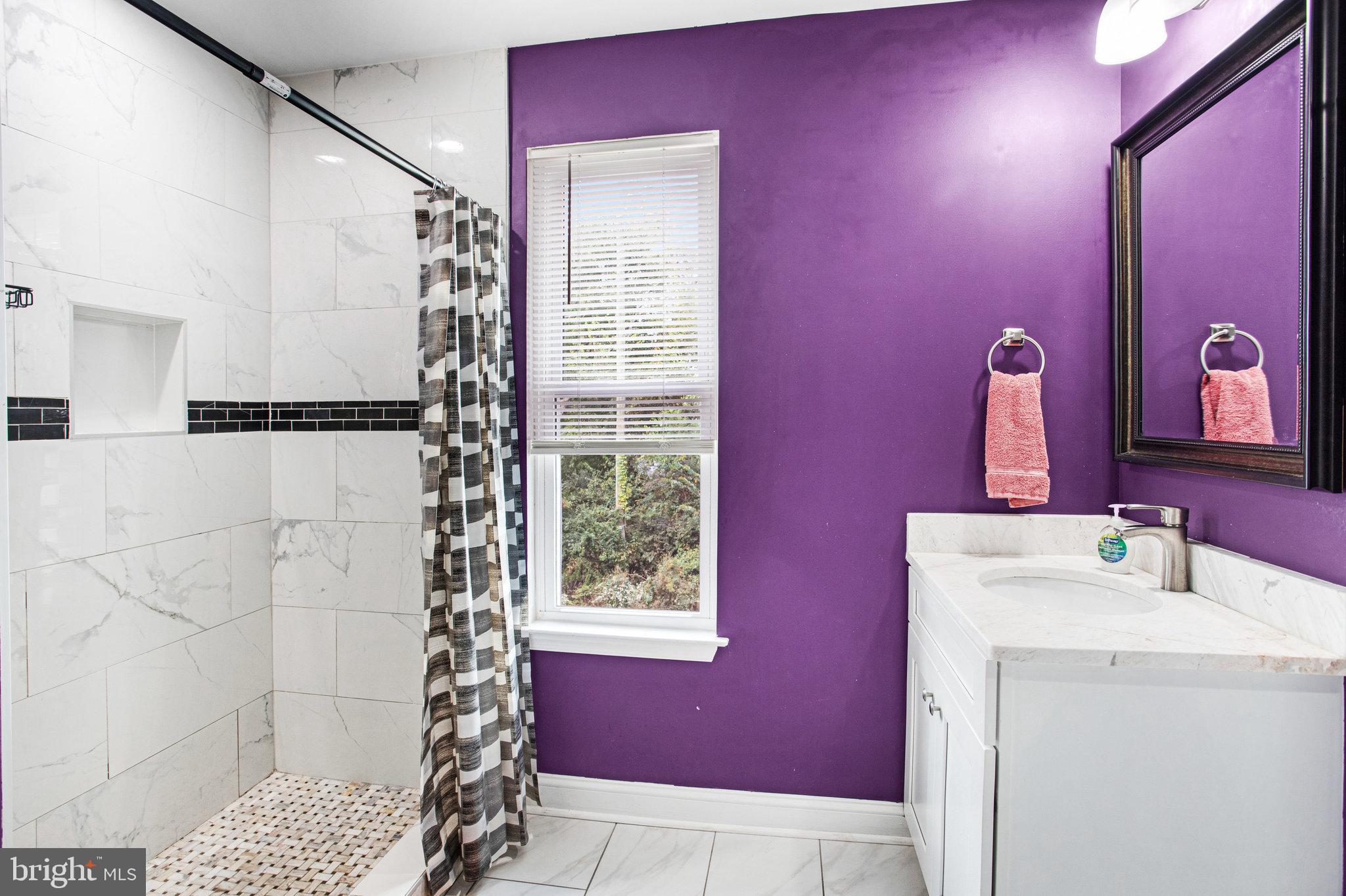 2452 24th Street Fredericksburg, VA 22408 - Photo 17 of 30 a bathroom with a sink and a mirror