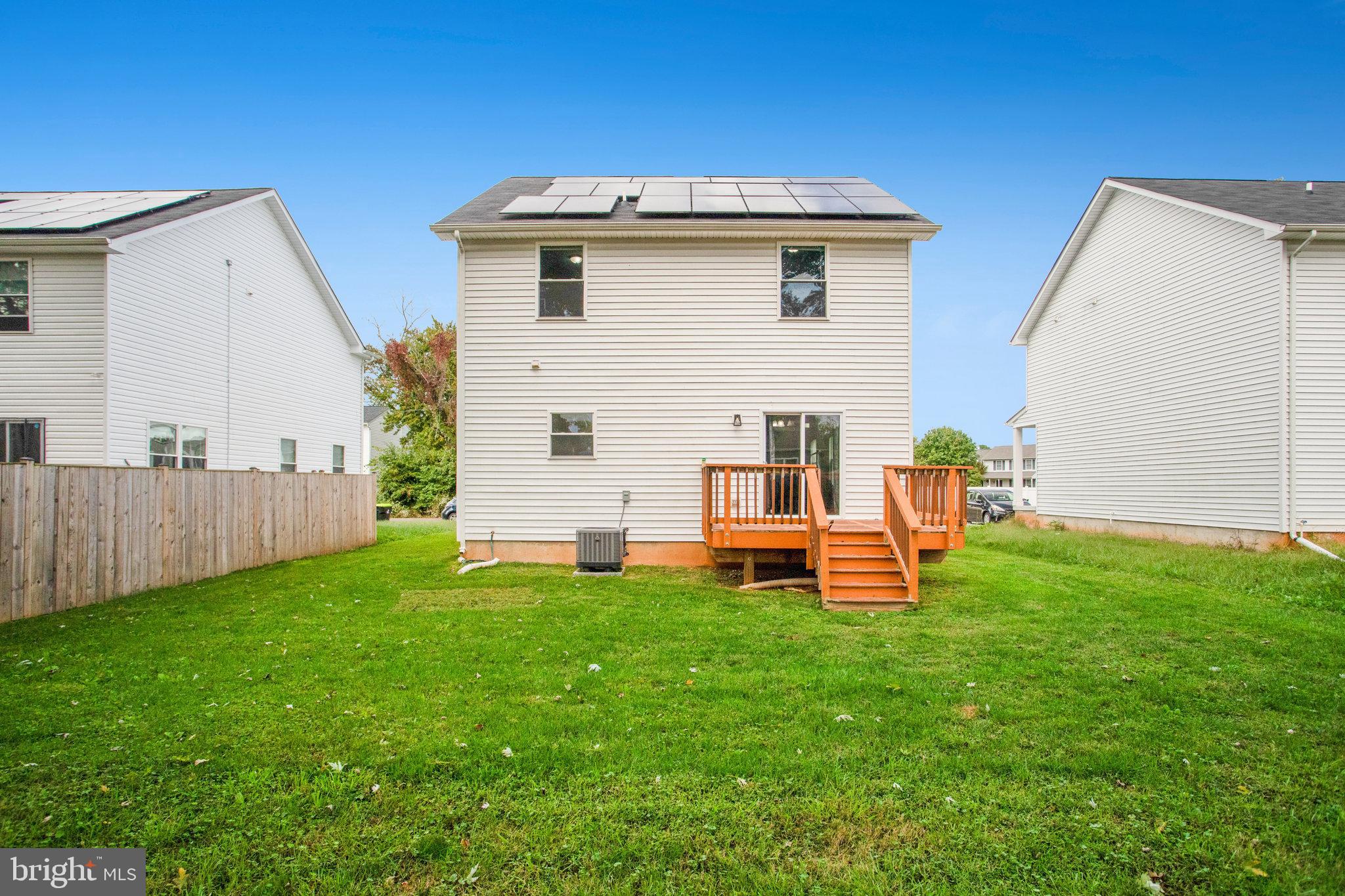 2452 24th Street Fredericksburg, VA 22408 - Photo 27 of 30 a backyard of a house with table and chairs