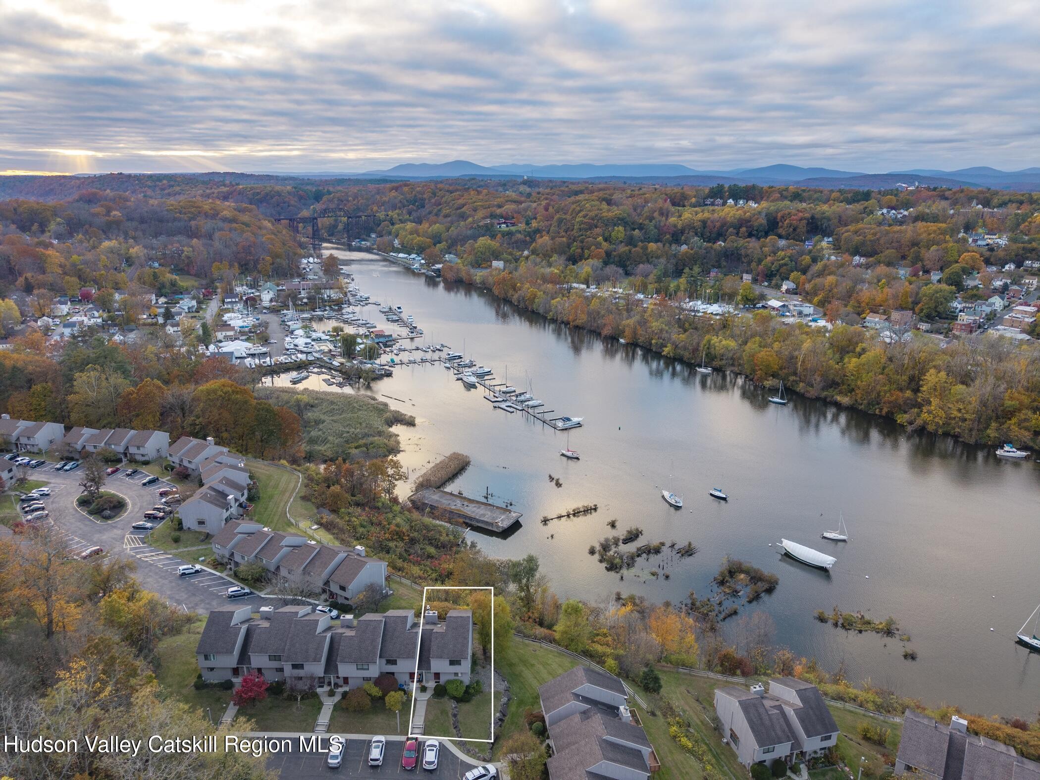 34 Rondout Harbor Port Ewen, NY 12466 - Photo 2 of 42 an aerial view of a city