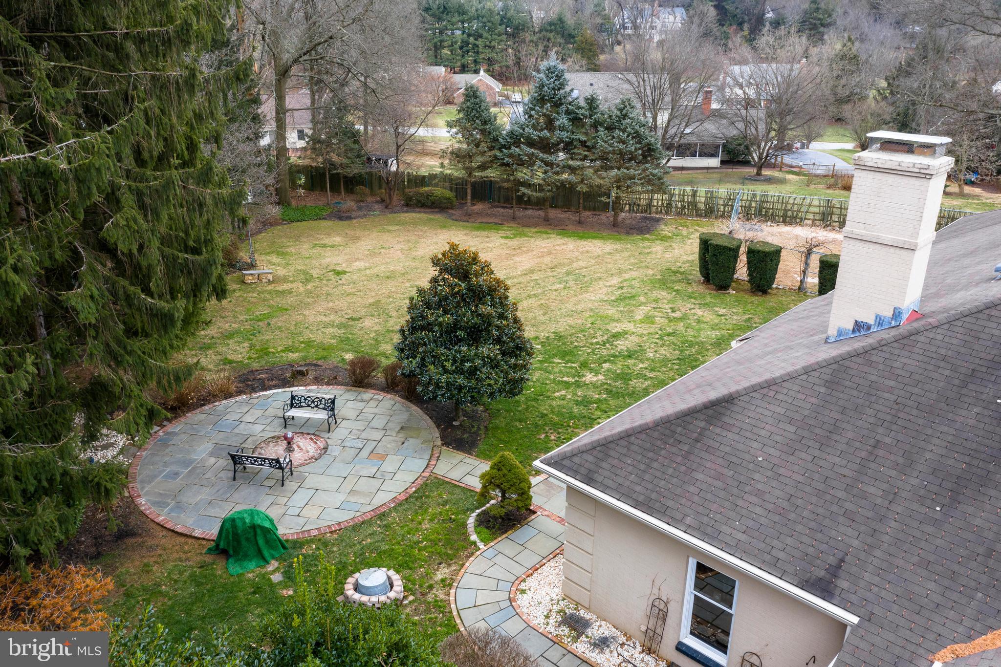 5 Gingerwood Road Malvern, PA 19355 - Photo 6 of 40 Partial Aerial of Backyard