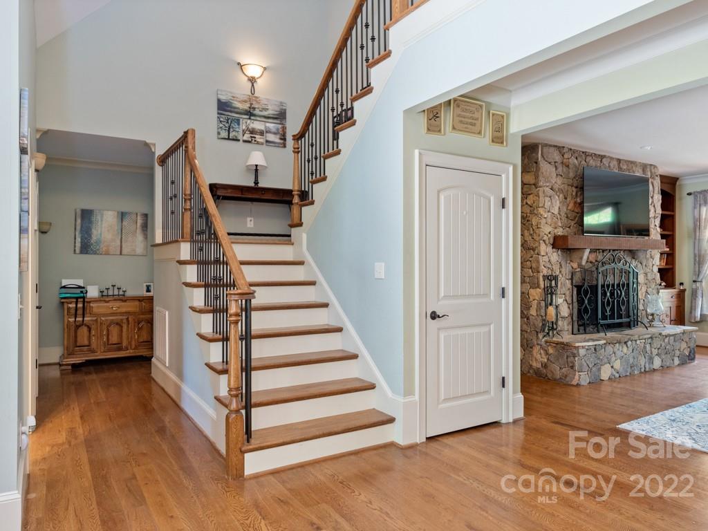 2367 Vineyard Road Fort Mill, SC 29708 - Photo 5 of 39 a view of entryway and hall with wooden floor
