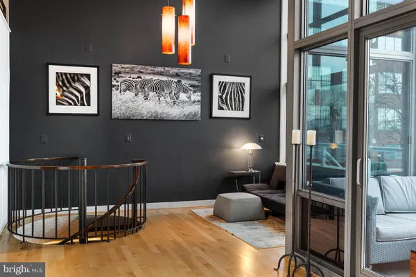 a room with furniture and a window