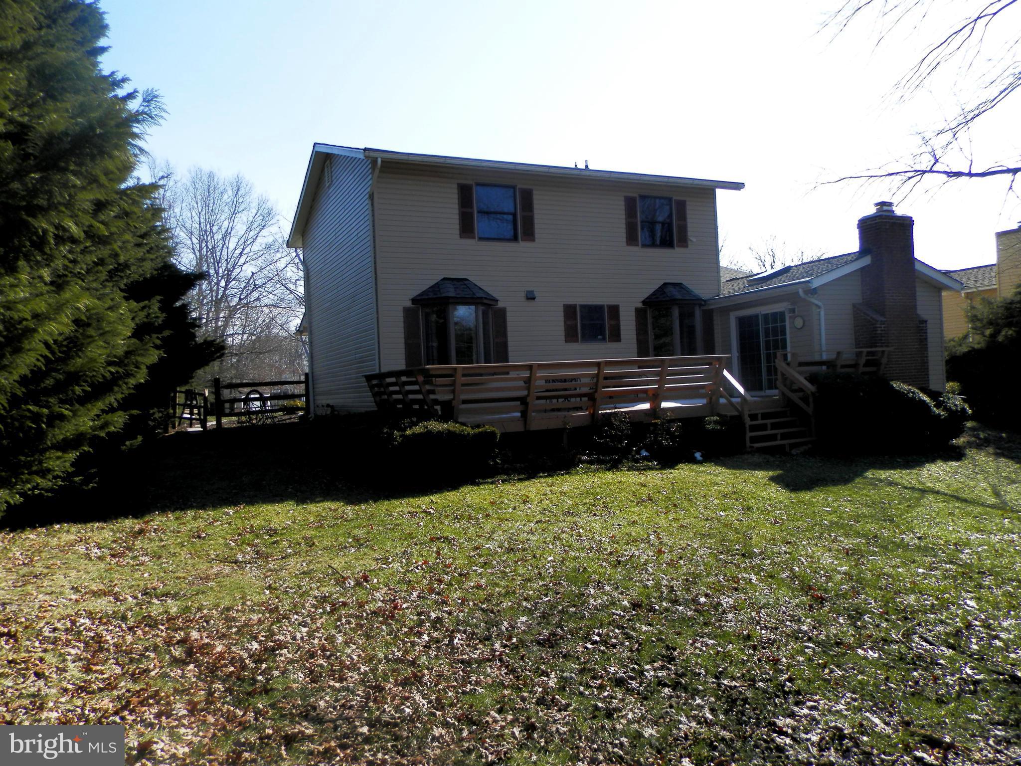 8624 Sherington Road Baltimore, MD 21236 - Photo 30 of 30 Rear Exterior with Large Deck