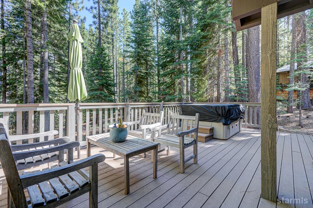 742 Kiowa Drive South Lake Tahoe, CA 96150 - Photo 23 of 26 a view of a chairs on wooden deck