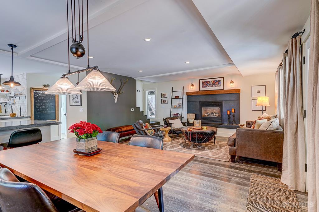 742 Kiowa Drive South Lake Tahoe, CA 96150 - Photo 5 of 26 a living room with furniture fireplace and flat screen tv