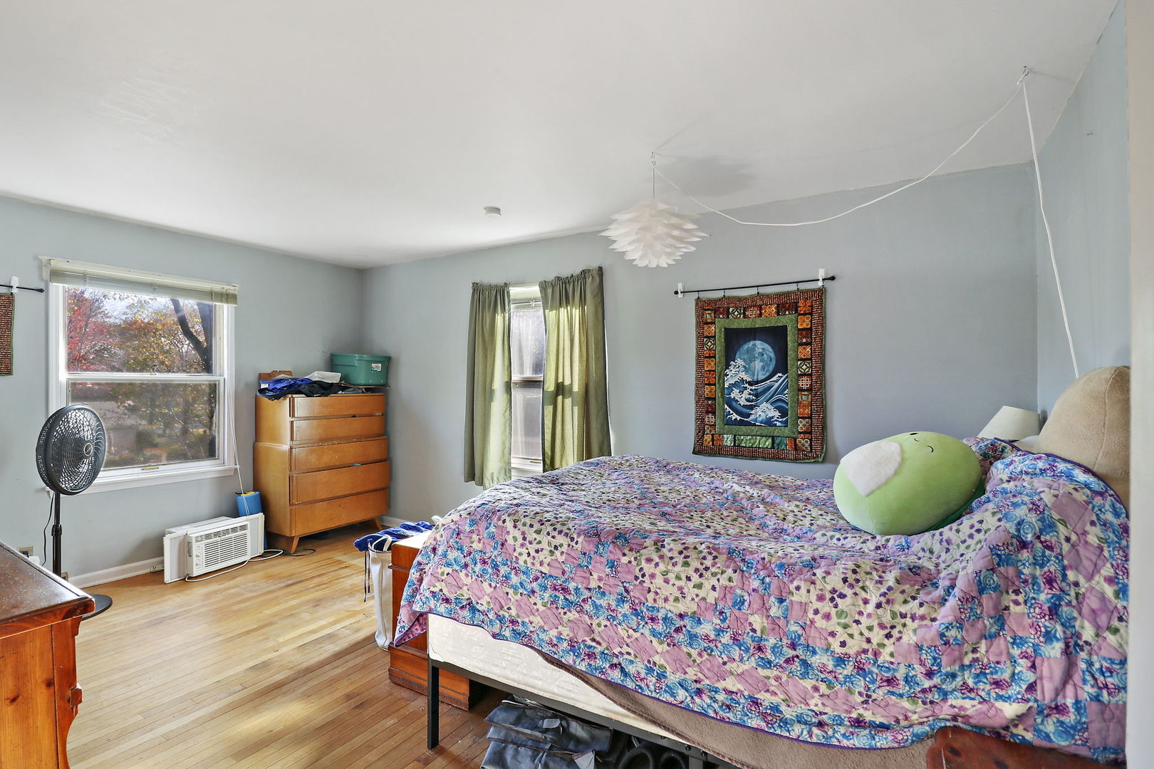 307 South Wulff Street Cary, IL 60013 - Photo 16 of 35 a bedroom with a bed and wooden floor