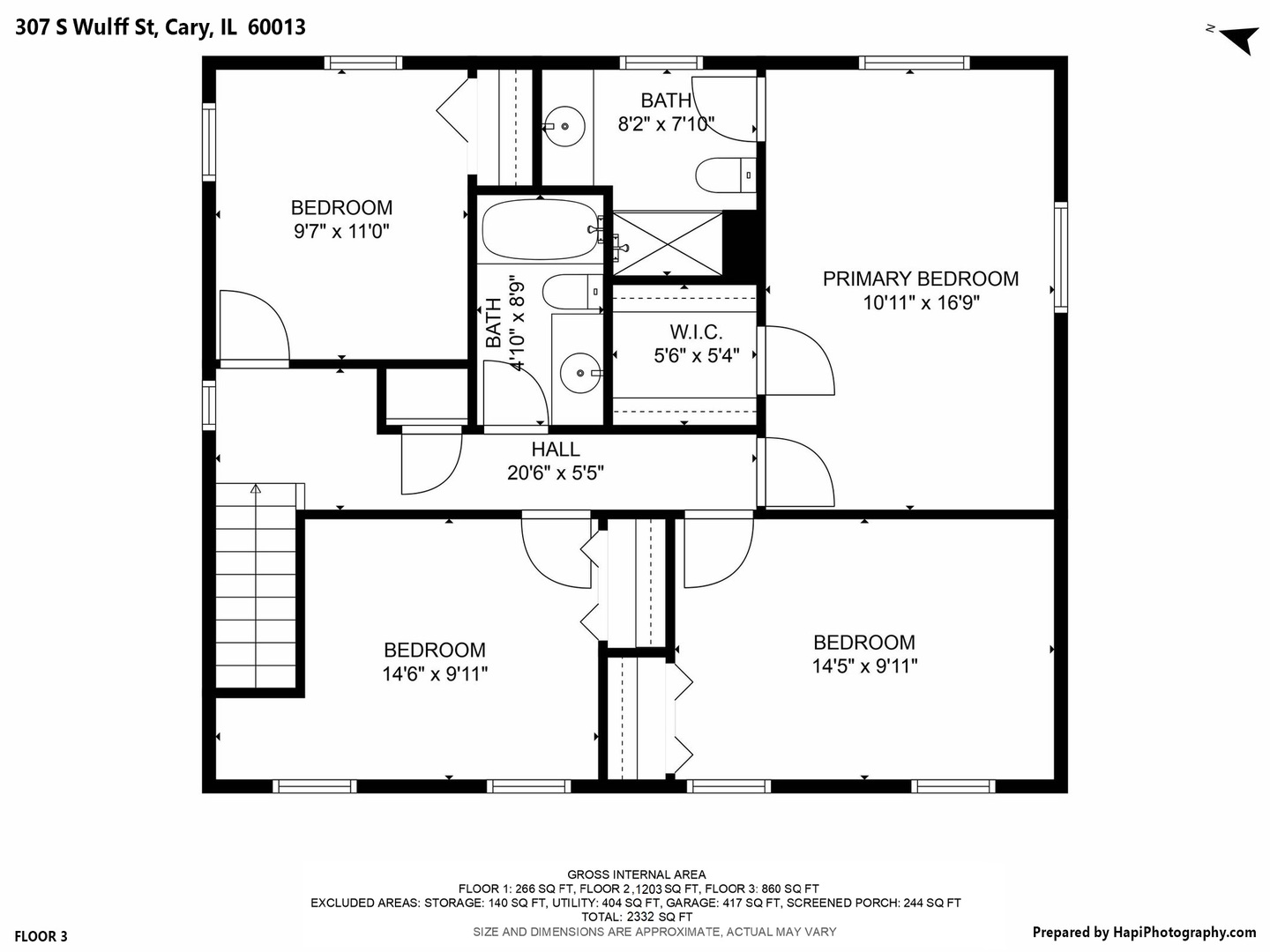 307 South Wulff Street Cary, IL 60013 - Photo 33 of 35