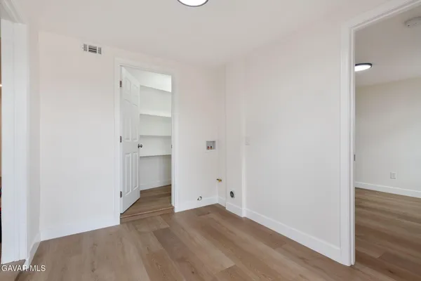 a view of empty room