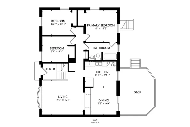 a picture of a park with an bench