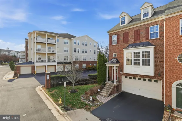 a front view of a building with glass windows