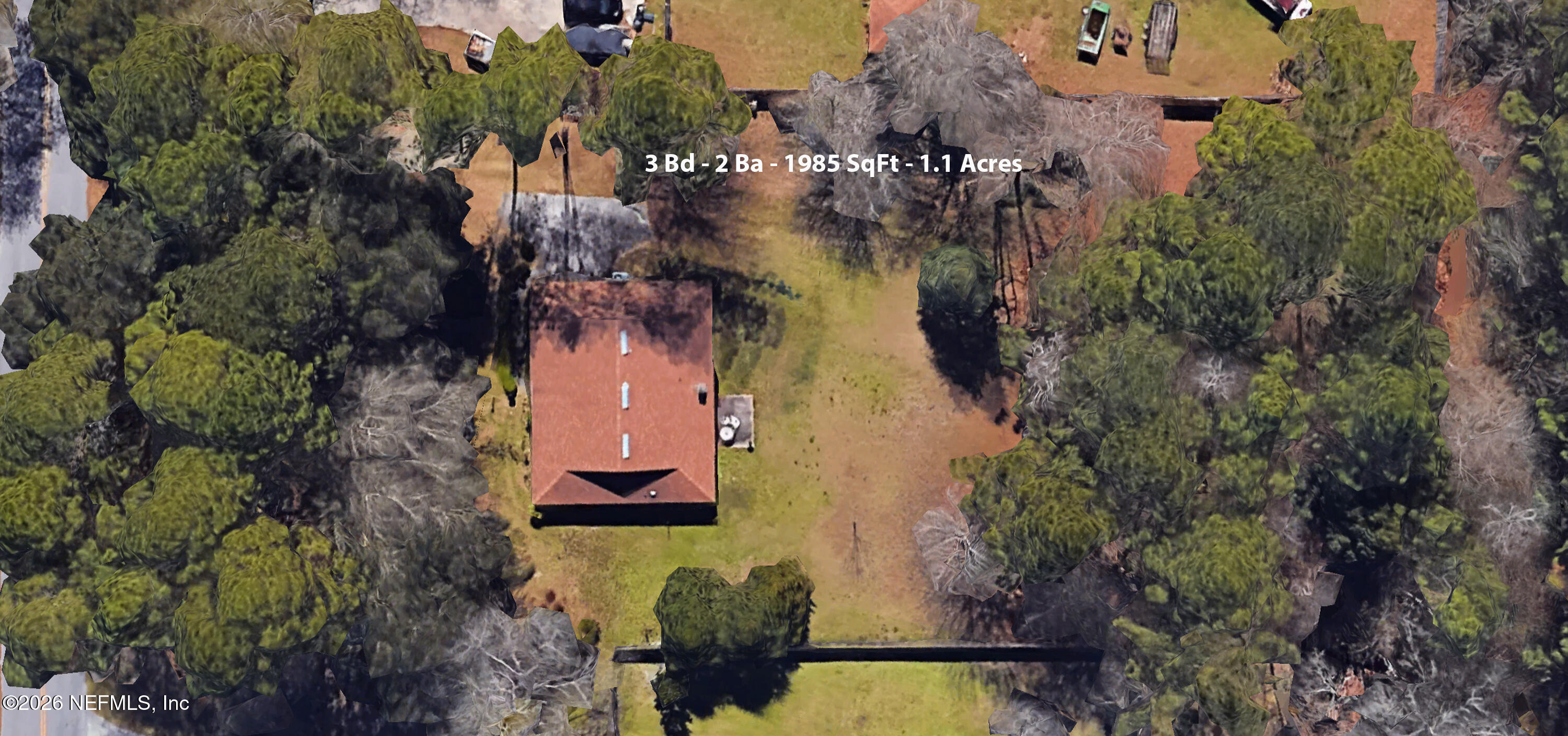 1170 Cactus Cut Road Middleburg, FL 32068 - Photo 34 of 40 Ext Lot Overhead