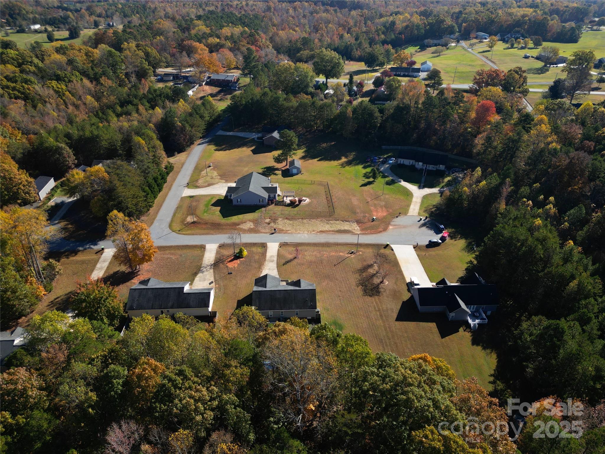174 Isaiah Court Lexington, NC 27292 - Photo 35 of 37 an aerial view of a house with a yard