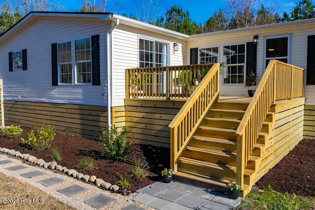 245 Gibbtown Road Merritt, NC 28556 - Photo 3 of 72 Front Deck
