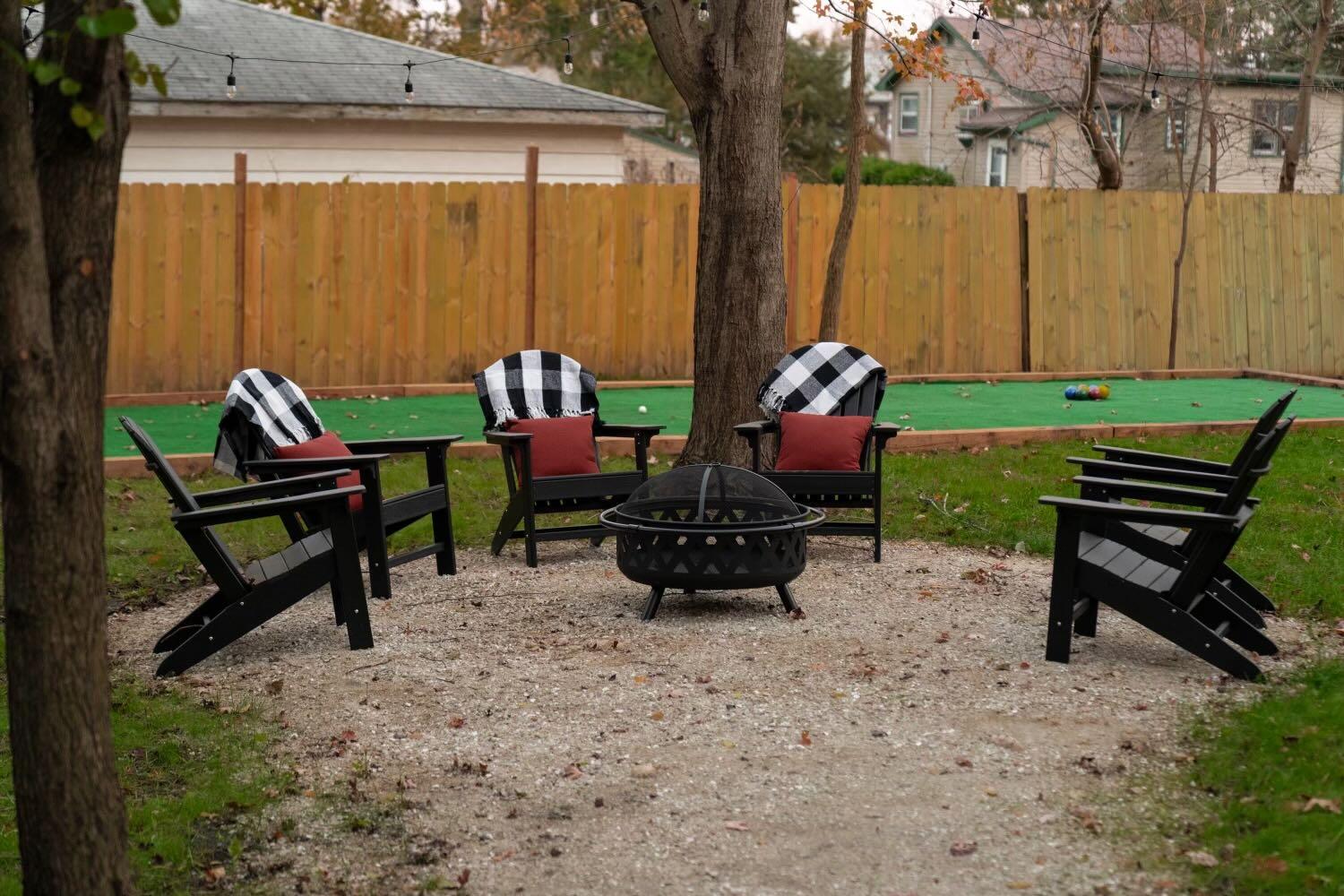 193 Williams Street Williams Bay, WI 53191 - Photo 25 of 29 Firepit + bocce ball