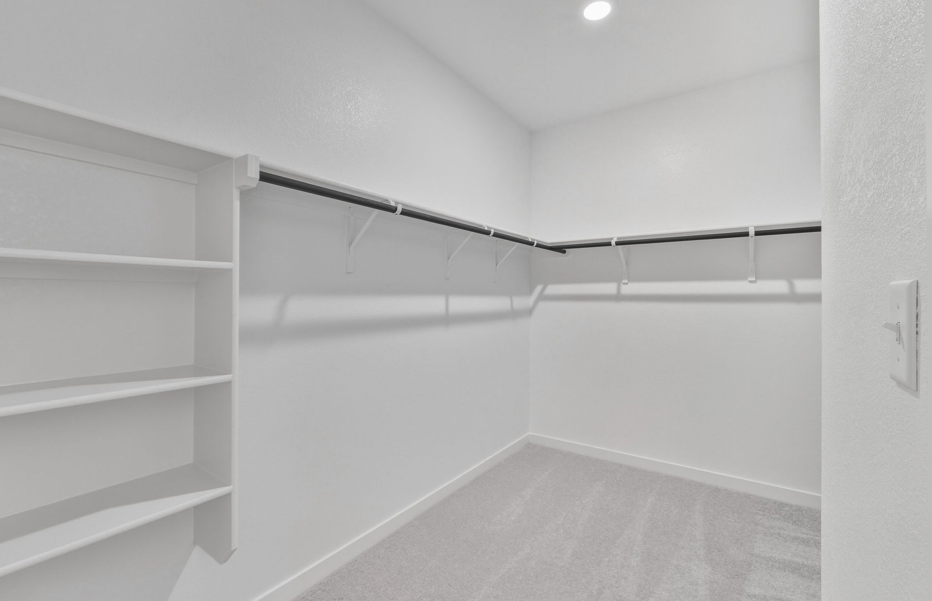 104 Eagle Valley Drive Elgin, TX 78621 - Photo 11 of 18 a view of an empty walk in closet