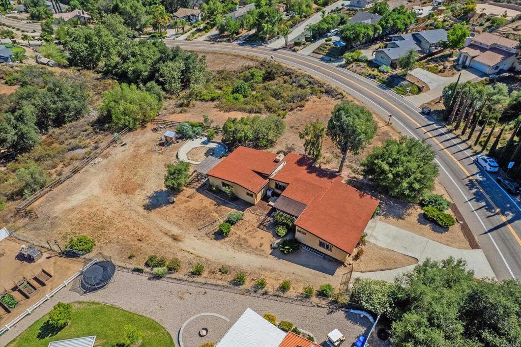 24093 Sargeant Road Ramona, CA 92065 - Photo 40 of 57 an aerial view of a house with a yard