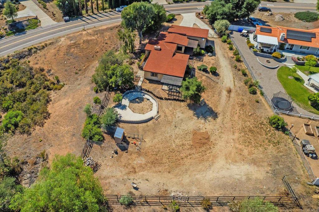 24093 Sargeant Road Ramona, CA 92065 - Photo 41 of 57 an aerial view of a houses with yard