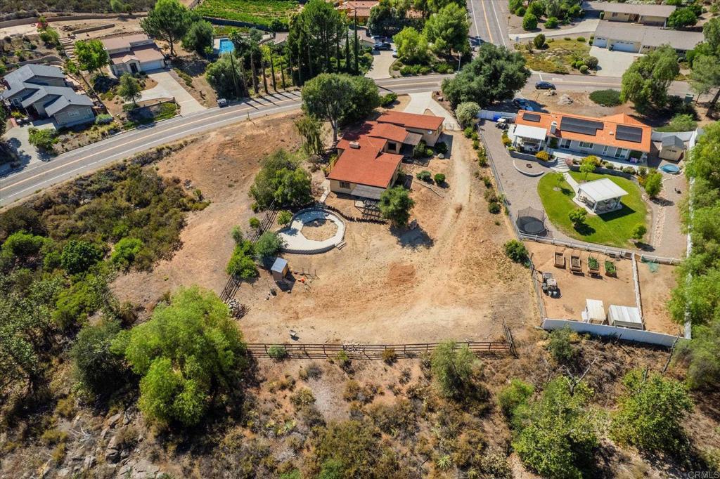 24093 Sargeant Road Ramona, CA 92065 - Photo 42 of 57 an aerial view of residential houses with outdoor space