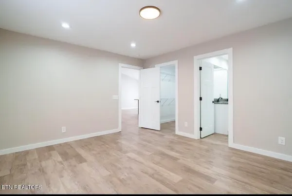 wooden floor in an empty room