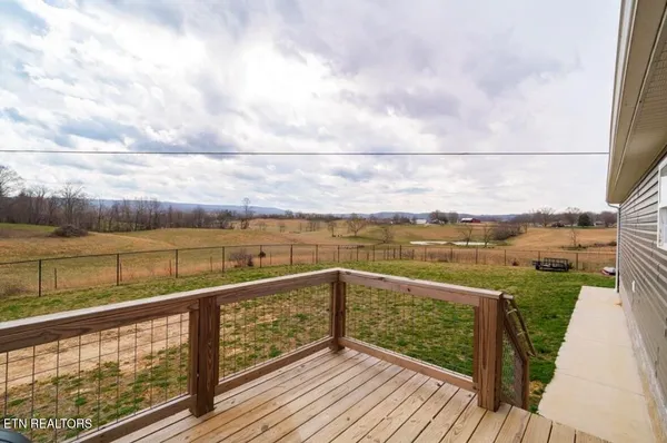 a view of ocean from a balcony