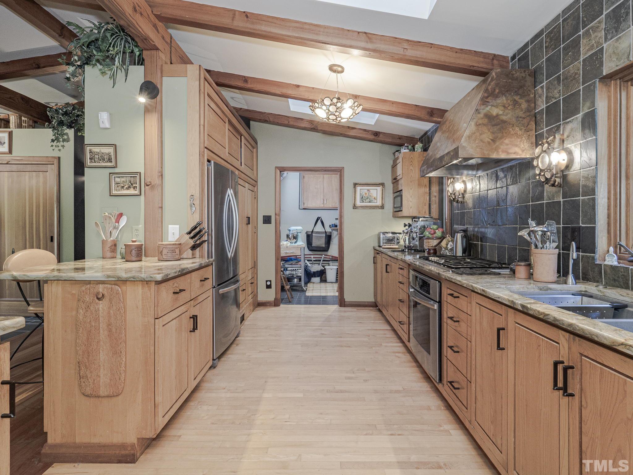 Thermador appliances and hot water dispenser.