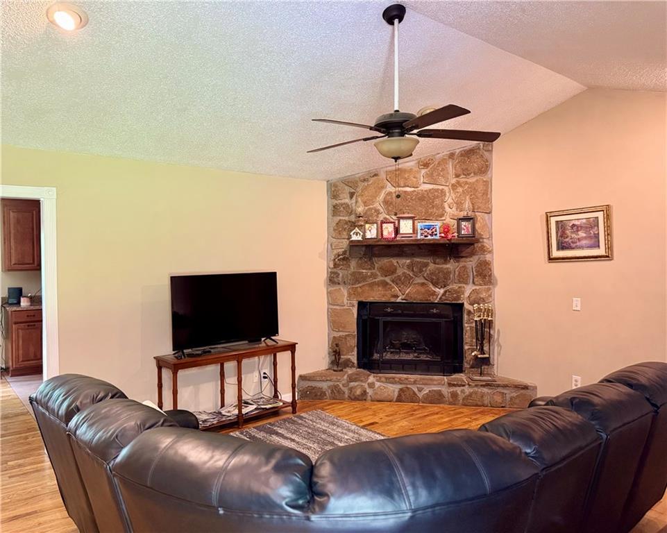 94 Big Jim Road Cleveland, GA 30528 - Photo 6 of 25 a living room with furniture and a flat screen tv
