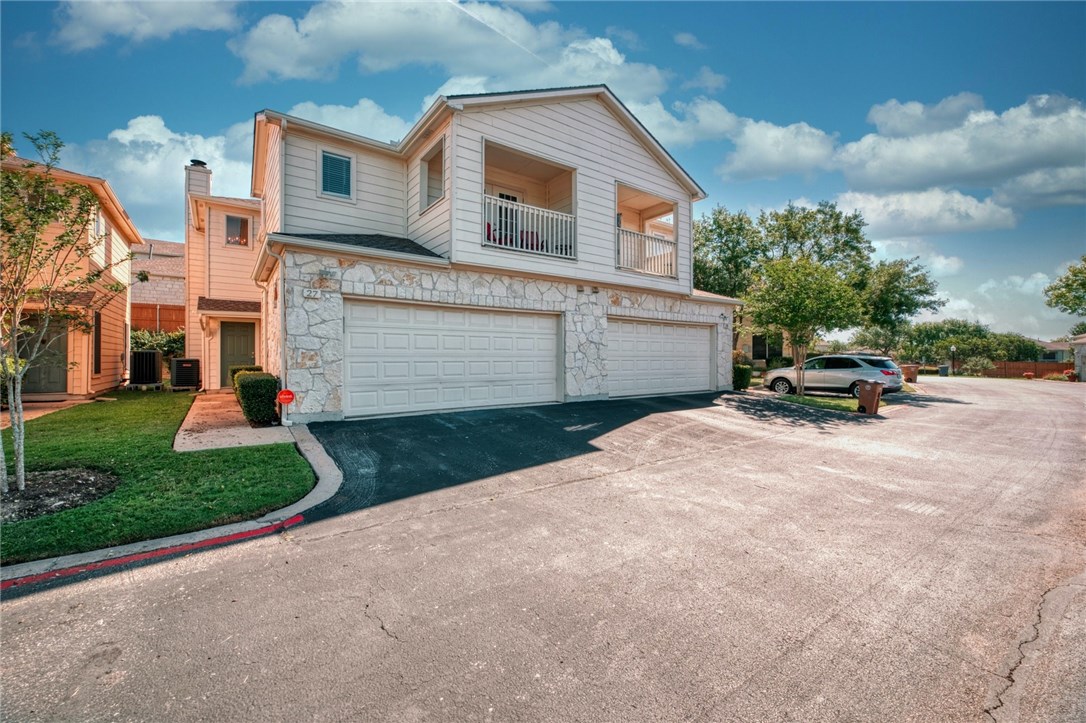 Walk up to the great condo!  You have your own two car garage and private balcony.