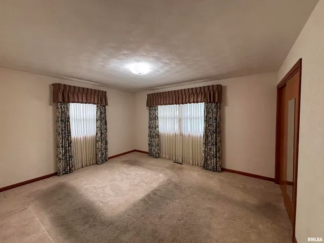 a view of a room with dryer and washer