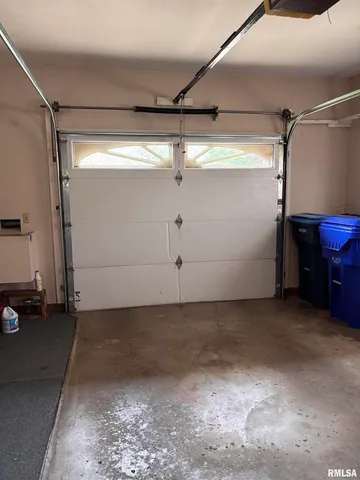 a view of a storage room with a washer and dryer