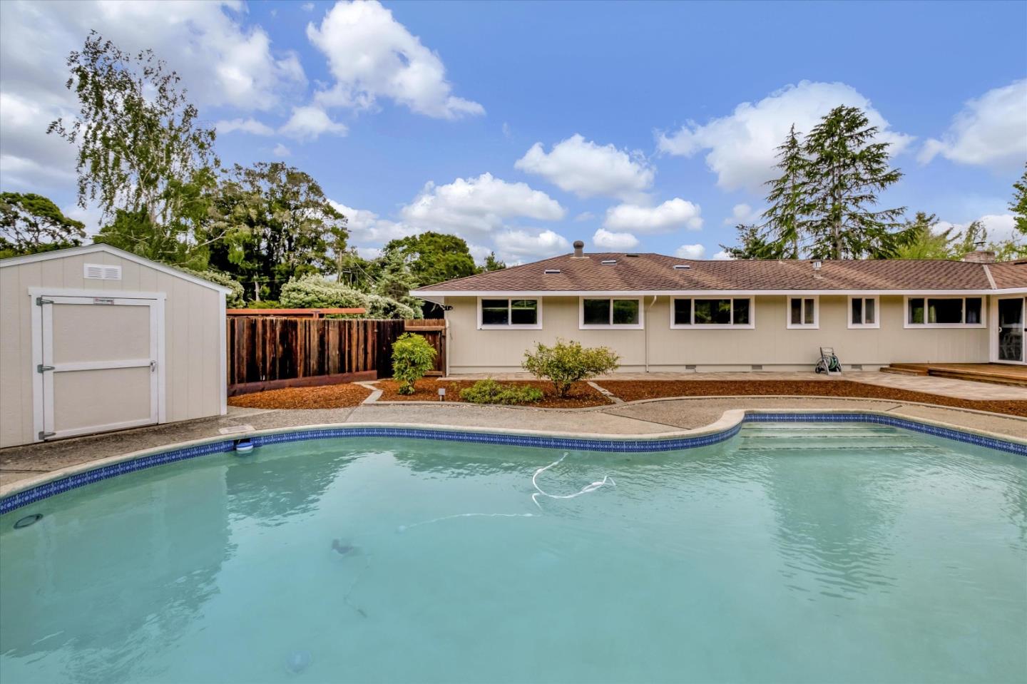 3400 Haas Drive Aptos, CA 95003 - Photo 31 of 35 a view of a swimming pool in front of house