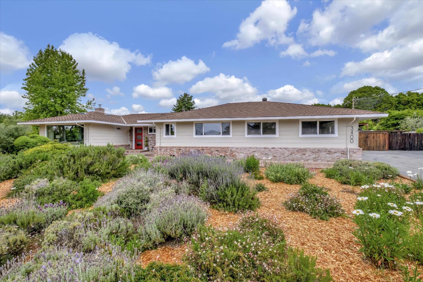 3400 Haas Drive Aptos, CA 95003 - Photo 35 of 35 a view of house with a big yard and potted plants