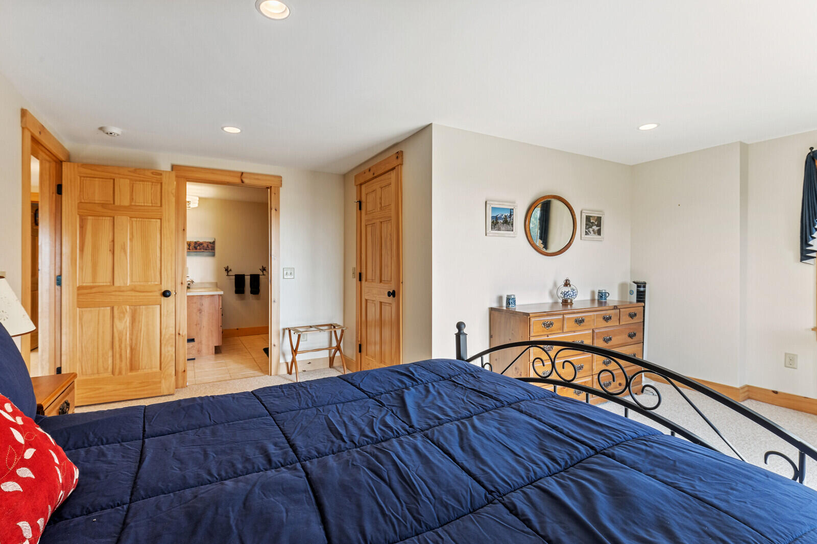 56 Whip Willow Farm Road, Unit U Rangeley, ME 04970 - Photo 26 of 60 Lower Level Bedroom 2