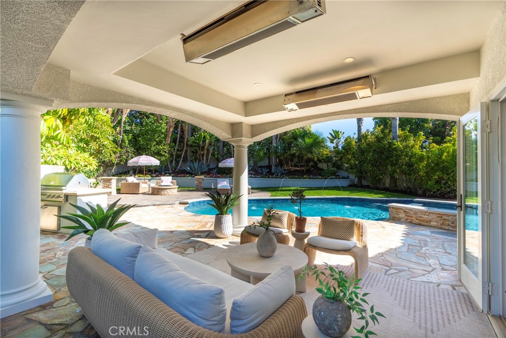20 Regina Dana Point, CA 92629 - Photo 15 of 60 a view of swimming pool with outdoor seating and plants