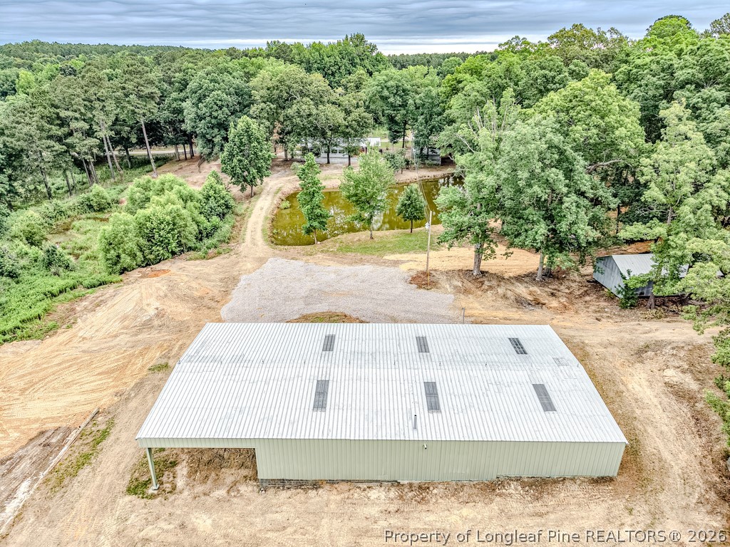2957 Cypress Church Road Cameron, NC 28326 - Photo 6 of 48 Aerial View - shop toward home