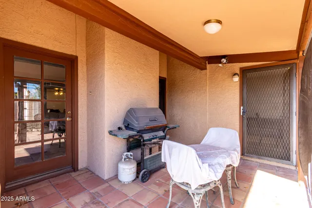 a work room with furniture