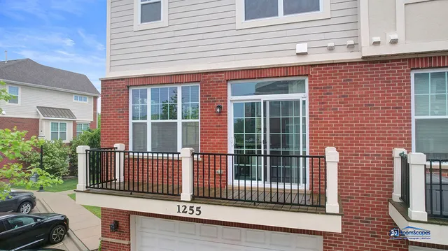a view of a house with a window