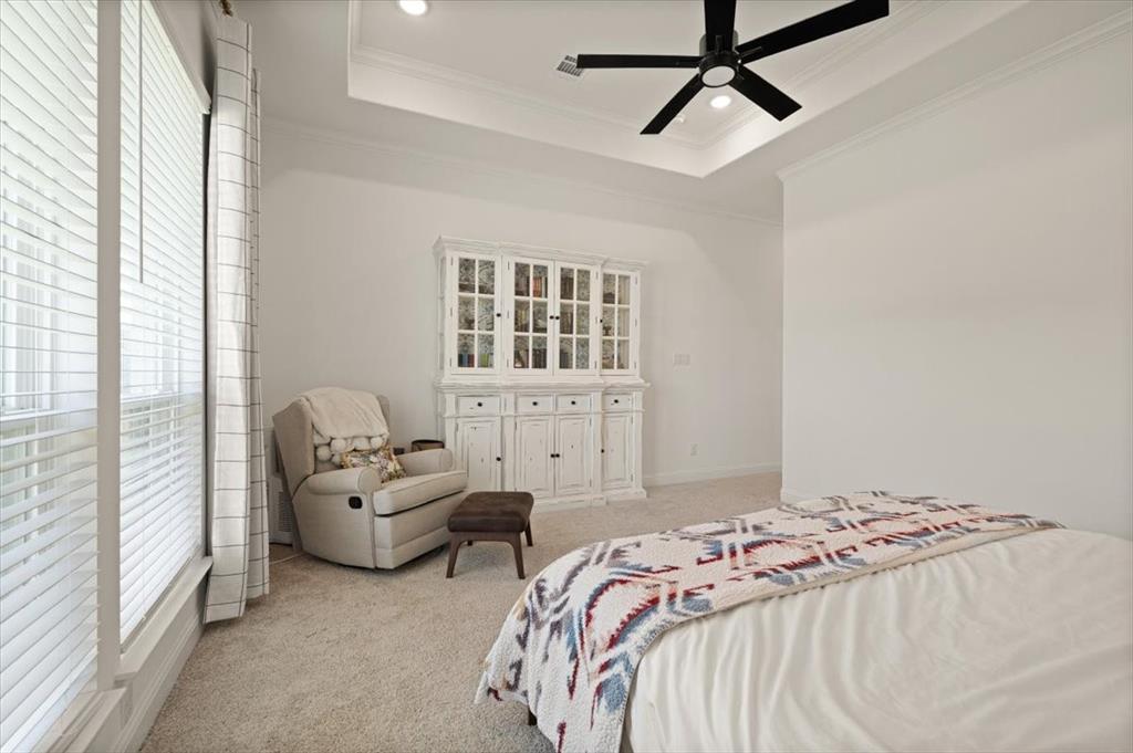 1028 Gatlin Circle Springtown, TX 76082 - Photo 16 of 30 a bedroom with bed and a window