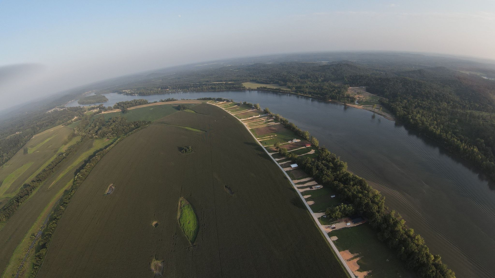 855 Hardin Bottom River Road Clifton, TN 38425 - Photo 15 of 30 an aerial view of a house