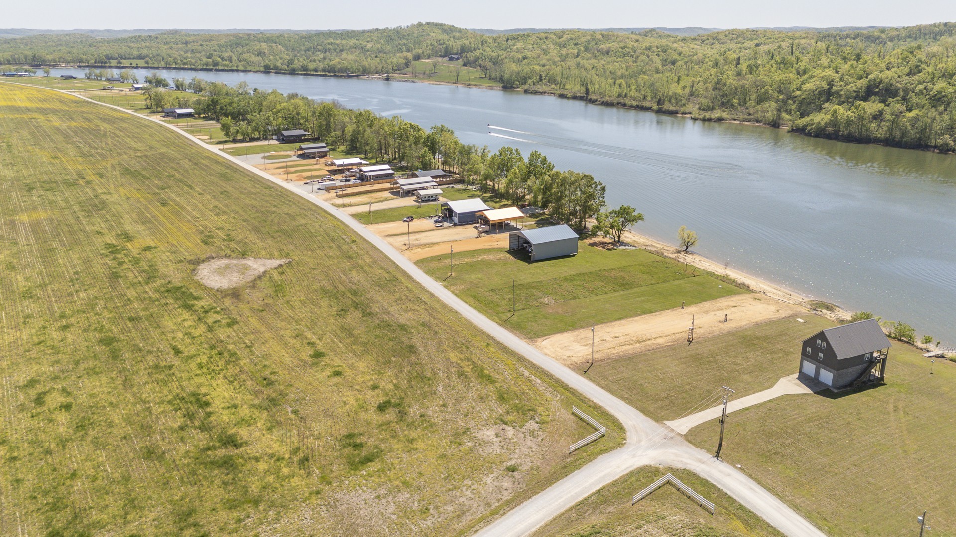 855 Hardin Bottom River Road Clifton, TN 38425 - Photo 17 of 30 a view of a lake